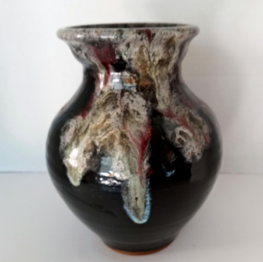 Original Frog Pond pottery vase